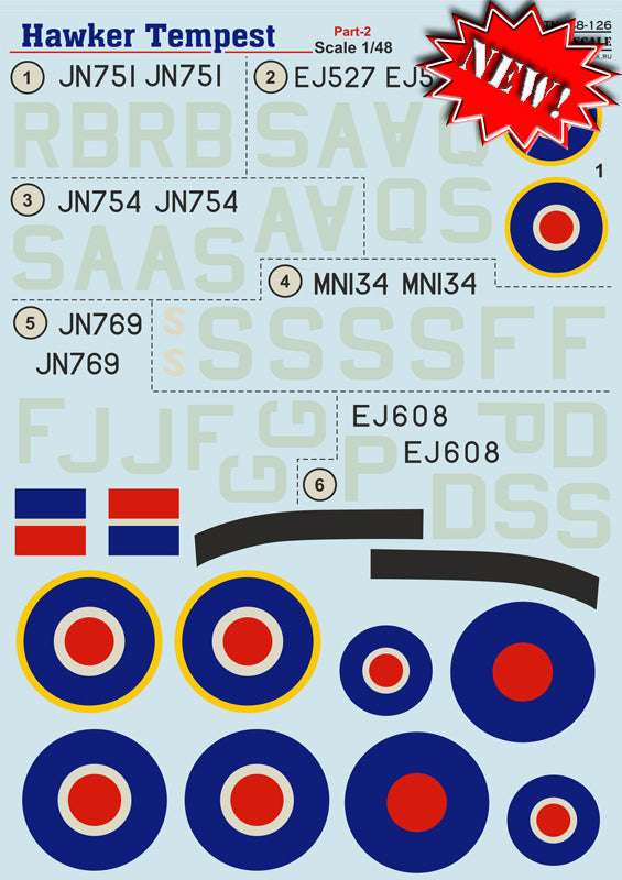 48-126 Hawker Tempest Part 2