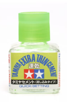Tamiya Extra Thin Cement Quick-Setting