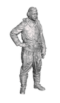 WWII German Fighter Pilot in a Channel Flight Suit 2 1/48