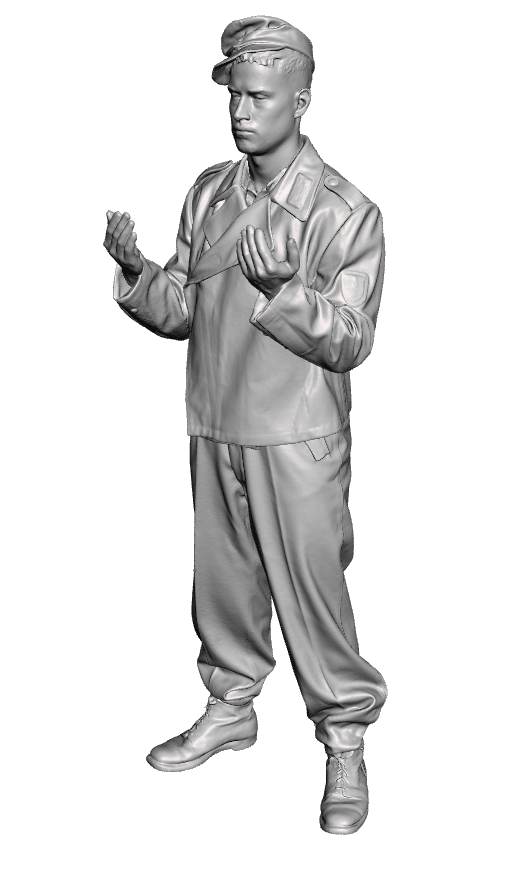 German late war armoured Man Summer Uniform 1/35