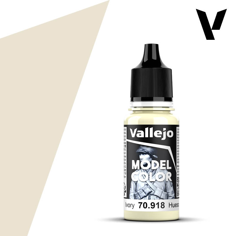 Vallejo 70918 Ivory. 18ml RAL9001 (5)