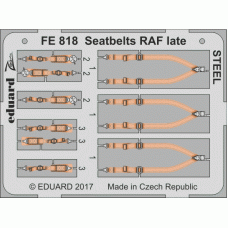 Eduard Seatbelts RAF Late Steel 1/48