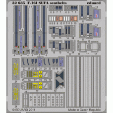 Eduard F-16I SUFA Seatbelts 1/32