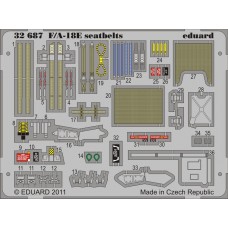 Eduard F/A-18E Seatbelts. 1/32