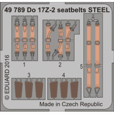 Eduard Seatbelts Do 17Z-2 1/48 Steel