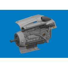 Eduard Brassin  Bf 109G-10 Erla Engine 1/72