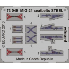 Eduard Seatbelts MiG-21 Steel 1/72