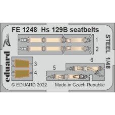 Eduard Seatbelts HS 129B 1/48 STEEL