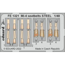Eduard Mi-4 Seatbelts Steel 1/48