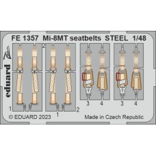Eduard Seatbelts Mi-8MT 1/48 STEEL