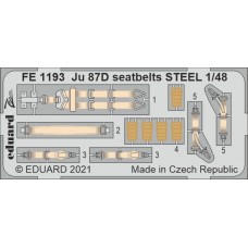 Eduard Seatbelts Ju 87D 1/48 Steel.