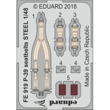 Eduard Seatbelts P-39 1/48 STEEL
