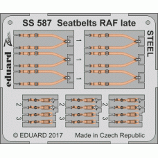 Eduard Seatbelts RAF Late Steel 1/72