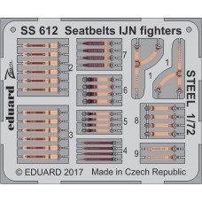 Eduard Seatbelts IJN Fighters Steel 1/72