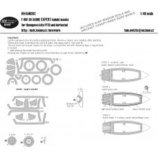 F-86F-30 Sabre Expert Kabuki Masks 1/48