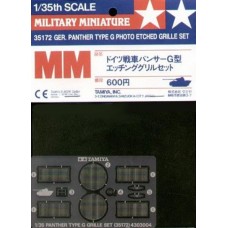 Tamiya 35172 Ger. Panther Type G Photo Etched Grille Set