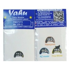 Me 109 G Instrument panel 1/72 Me 109 G Instrument panel 1/72