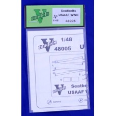 V models Seatbelts USAAf WWII 1/48.