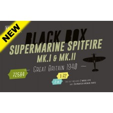 Supermarine Spitfire Mark I & II. Great Britain 1940 Black Bo