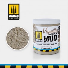 AMIG 2154 Vignettes Acrylic Mud. Dark Mud 100ml.