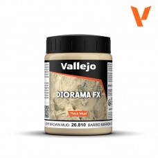 Vallejo 26.810 Diorama FX Light Brown Mud 200ml