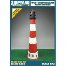 Lighthouse Westerheversand 1/72
