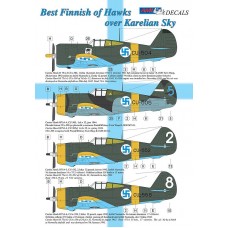 AML Decals 1/72. Best Finnish of Hawks over Karelian Sky