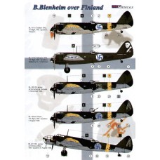 AML Decals 1/72. B. Blenheim over Finland