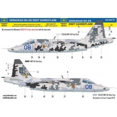 Hadmodel 1/48 decals. Ukrainian SU-25 Digit Camouflage Part 1