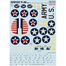 48-168 Curtiss P-40 C, CU. Part 1
