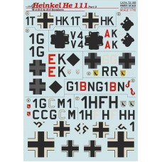 72-185 Heinkel He-111  H-4, H-5 & H-6 Bombers. Part 3
