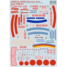 72-426 A6M2 & A6M3 Zero-sen Aces from 1940-42 part 1.