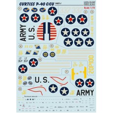 72-322  Curtiss P-40 C/CU  Part 1