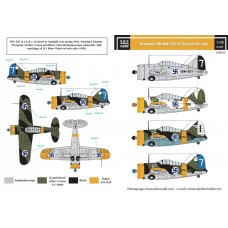 Brewster Model 239 in Finnish Service 1/48 decals
