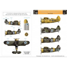 I-153 Chaika in Finnish Service Vol.II 1/72 decals