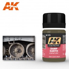 AK 078 Damp Earth. Satin Earth Wash