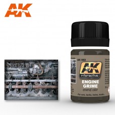 AK 082 Engine Grime for Cars, Tanks, Trains, Trucks
