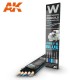 Weathering Pencils Grey & Blue Shading & Effects Set