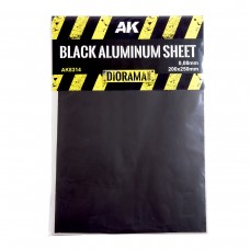 ak8314 Black Aluminum Sheet 0,08mm