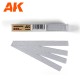 AK 9025 Sandpaper 800 grit  50 units.