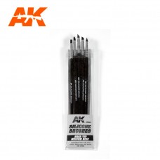 AK Silicone Brushes Hard Tip Medium Size AK Silicone Brushes Hard Tip Medium Size