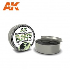 AK 8076 Camouflage Elastic Putty for Airbrush