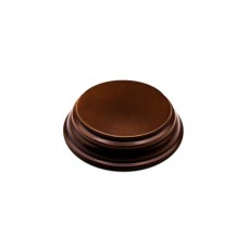 GSW 4993 Round Wood display bases 5 cm - Hazelnut