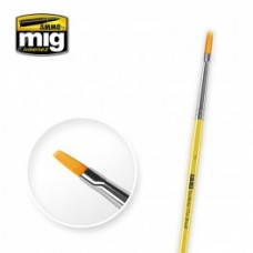 Amig 8619 1 Synthetic Flat Brush