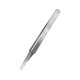 Model Craft Flat Rounded Stainless Steel Tweezers