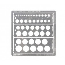 Tamiya Modeling Template (Round 1-12,5mm)