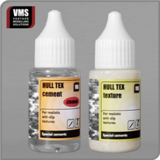 VMS Hull Tex Texture + Hull Tex Cement Anti Slip Standard Type 2 x 20ml