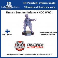 Finnish Summer Infantry NCO WW2
