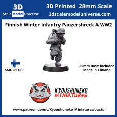 Finnish Winter Infantry Panzershreck A WW2