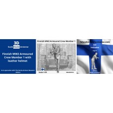 Finnish WW2 Armoured Crew Member 1, 1/35